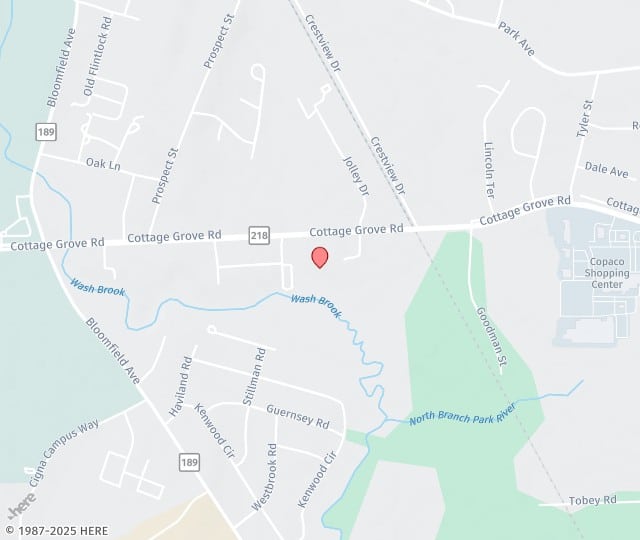 Location Map: 6 Northwestern Drive, Suite 101 Bloomfield, Connecticut 06002