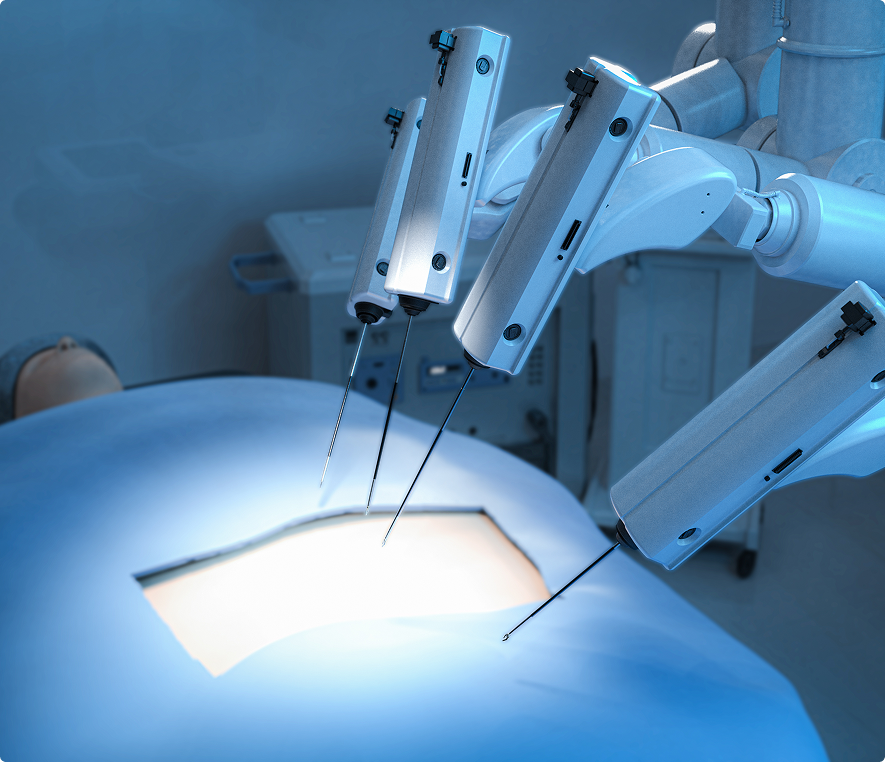 Surgical robotics performing procedure